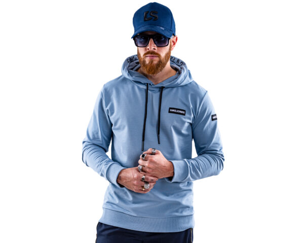 Hoody DS-3 PERFORM25 lightblue – Bild 3